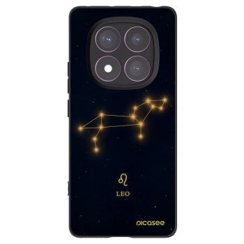 Picasee silikonowe czarne etui na Xiaomi Redmi Note 14 Pro 4G - LEO