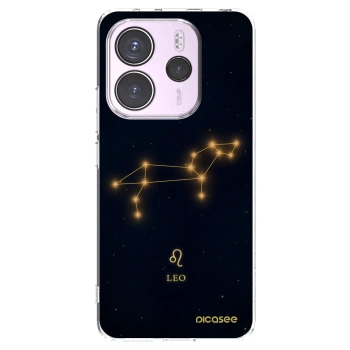 Picasee silikonowe przeźroczyste etui na Xiaomi Redmi Note 14 4G - LEO