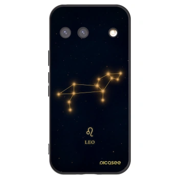 Picasee silikonowe czarne etui na Google Pixel 9 - LEO