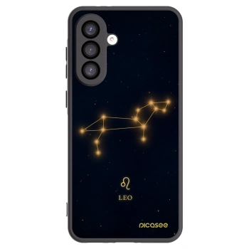 Picasee silikonowe czarne etui na Samsung Galaxy A26 5G A266B - LEO