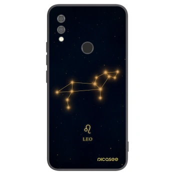 Picasee silikonowe czarne etui na Xiaomi Redmi Note 7 - LEO