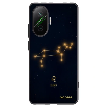 Picasee silikonowe czarne etui na Xiaomi Poco F7 Pro 5G - LEO