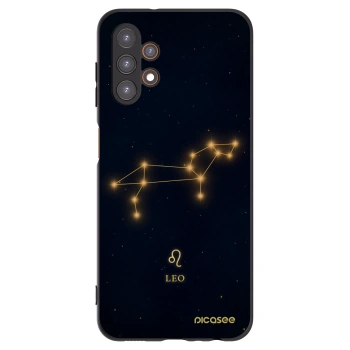 Picasee silikonowe czarne etui na Samsung Galaxy A13 5G - LEO