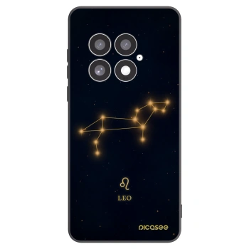 Picasee silikonowe czarne etui na OnePlus 13 5G - LEO