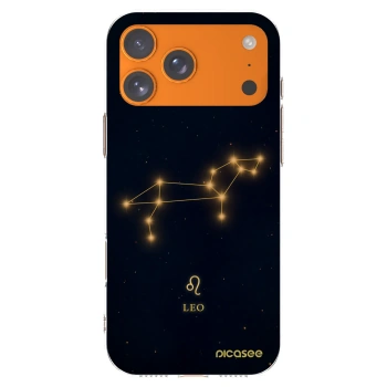 Picasee silikonowe przeźroczyste etui na Apple iPhone 17 Pro Max - LEO
