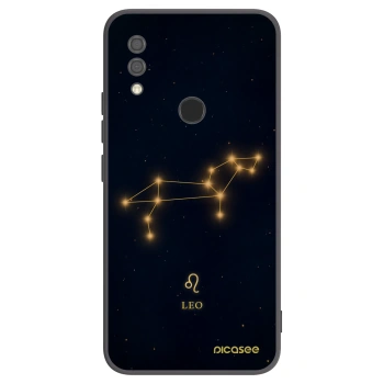 Picasee silikonowe czarne etui na Xiaomi Redmi 7 - LEO