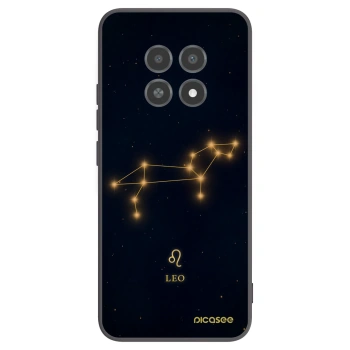 Picasee silikonowe czarne etui na Realme 12X - LEO