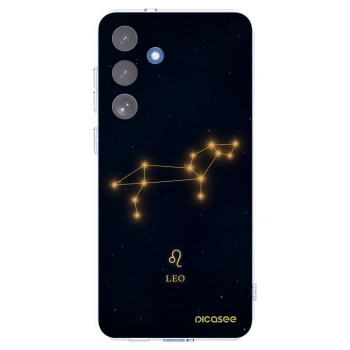 Picasee silikonowe przeźroczyste etui na Samsung Galaxy S25 FE 5G - LEO