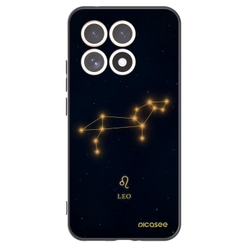 Picasee silikonowe czarne etui na Xiaomi 15T - LEO
