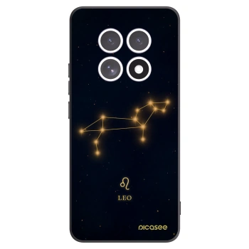 Picasee silikonowe czarne etui na Xiaomi Redmi Note 15 - LEO