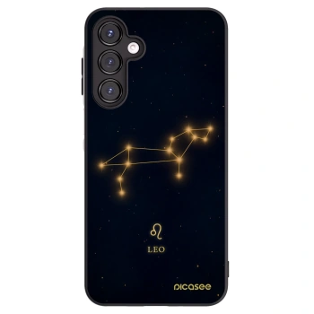 Picasee silikonowe czarne etui na Samsung Galaxy A16 4G - LEO