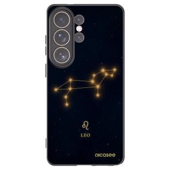 Picasee silikonowe czarne etui na Samsung Galaxy S26 Ultra - LEO