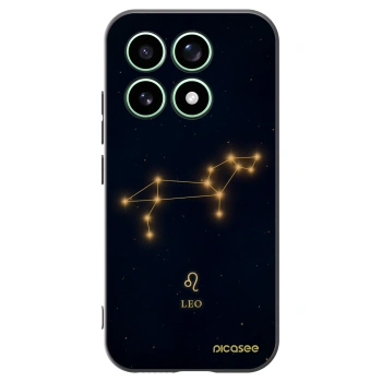 Picasee silikonowe czarne etui na Xiaomi 17 - LEO