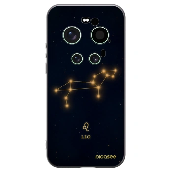 Picasee silikonowe czarne etui na Xiaomi 17 Ultra - LEO