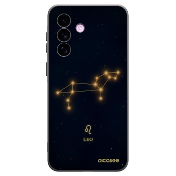 Picasee silikonowe czarne etui na Samsung Galaxy A57 5G - LEO