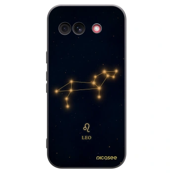 Picasee silikonowe czarne etui na Google Pixel 10a - LEO