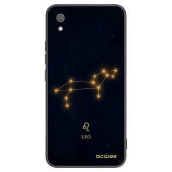 Picasee silikonowe czarne etui na Xiaomi Redmi 7A - LEO