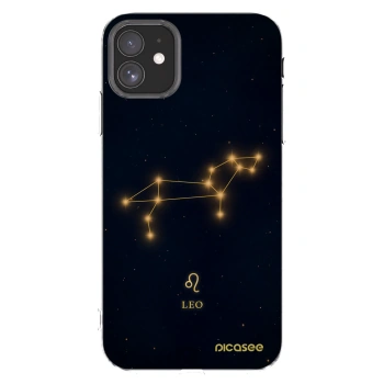 Picasee silikonowe przeźroczyste etui na Apple iPhone 11 - LEO