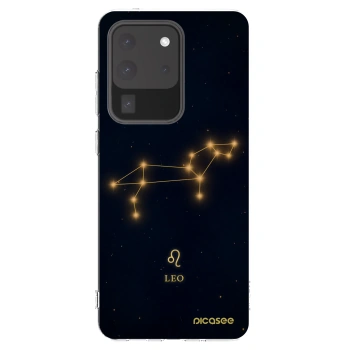 Picasee silikonowe przeźroczyste etui na Samsung Galaxy S20 Ultra 5G G988F - LEO