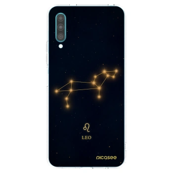 Picasee silikonowe przeźroczyste etui na Samsung Galaxy A30s A307F - LEO