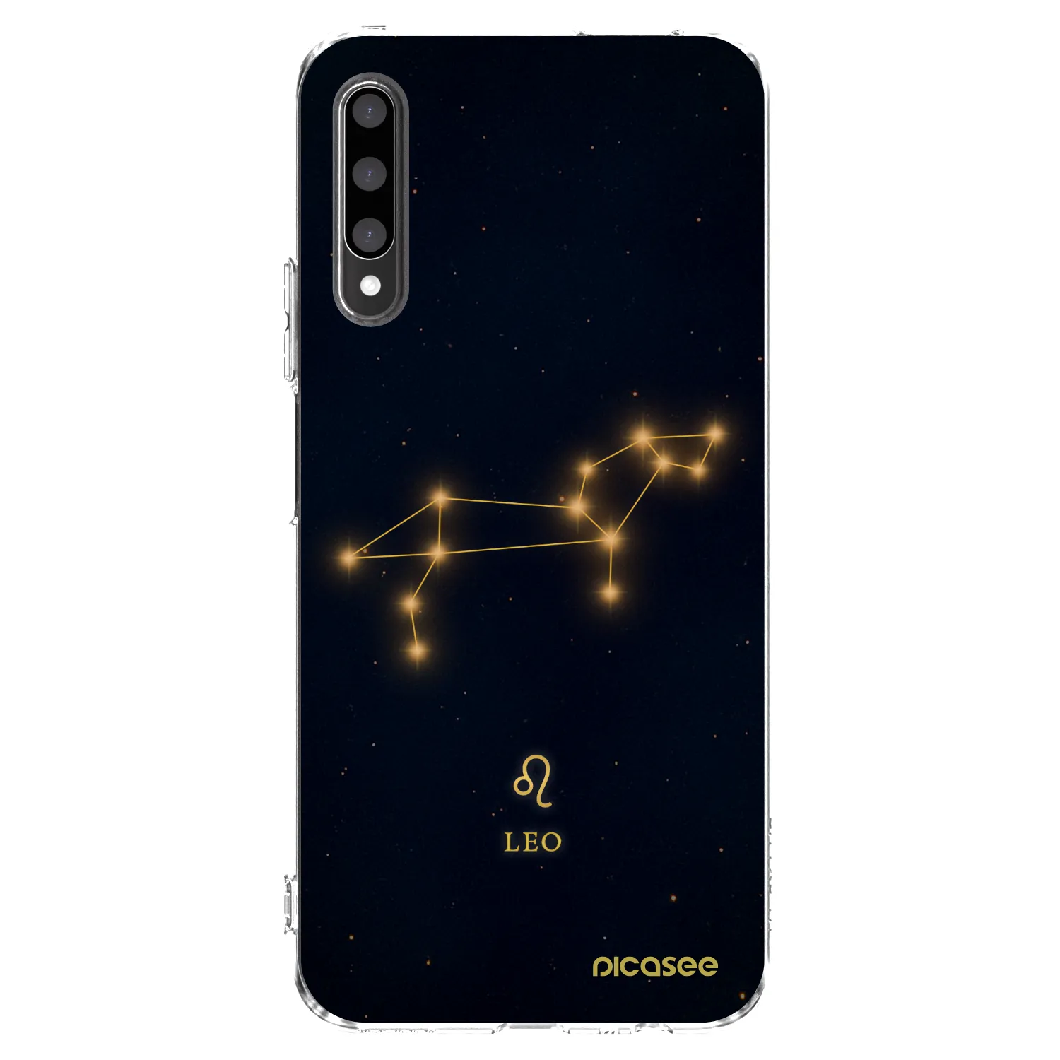 Picasee silikonowe przeźroczyste etui na Honor 9X Pro - LEO