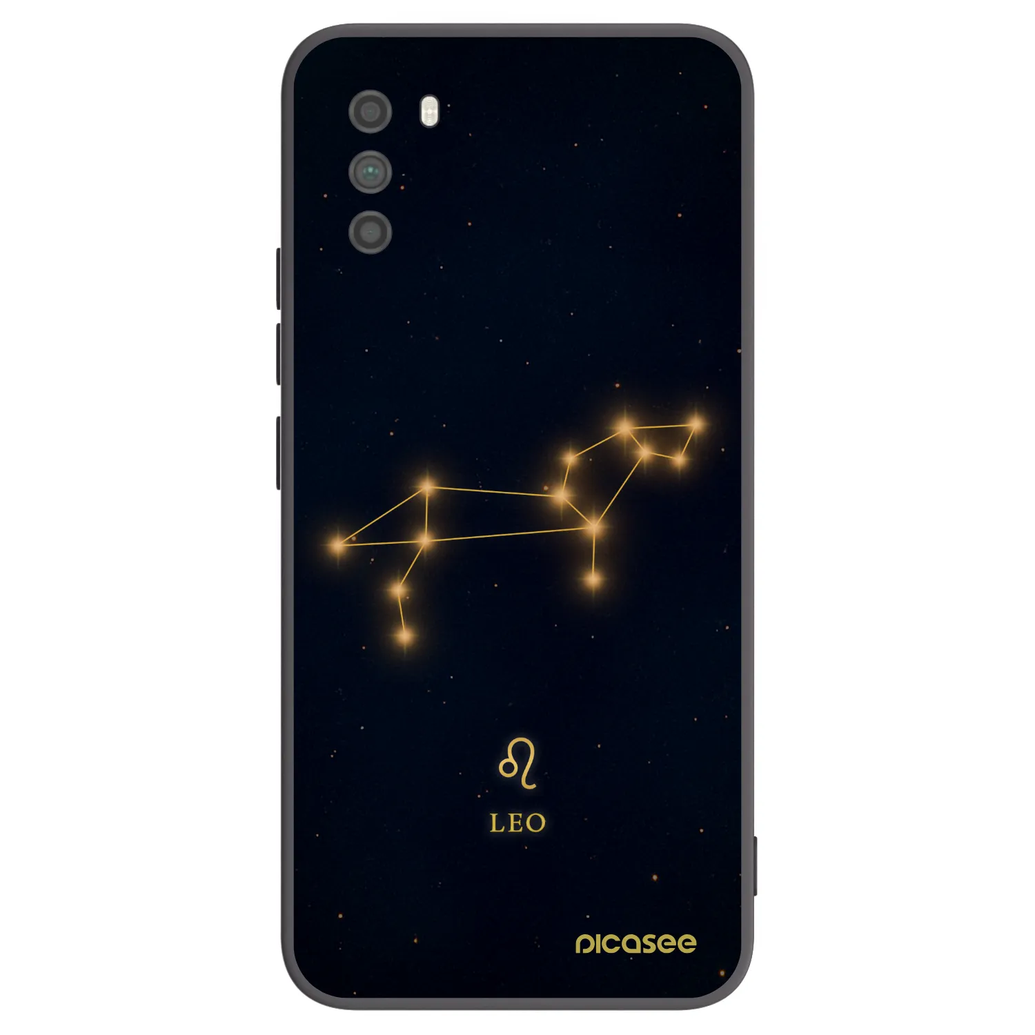 Picasee silikonowe czarne etui na Xiaomi Poco M3 - LEO