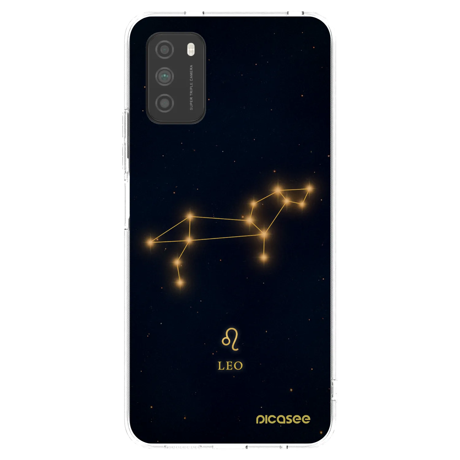 Picasee silikonowe przeźroczyste etui na Xiaomi Poco M3 - LEO