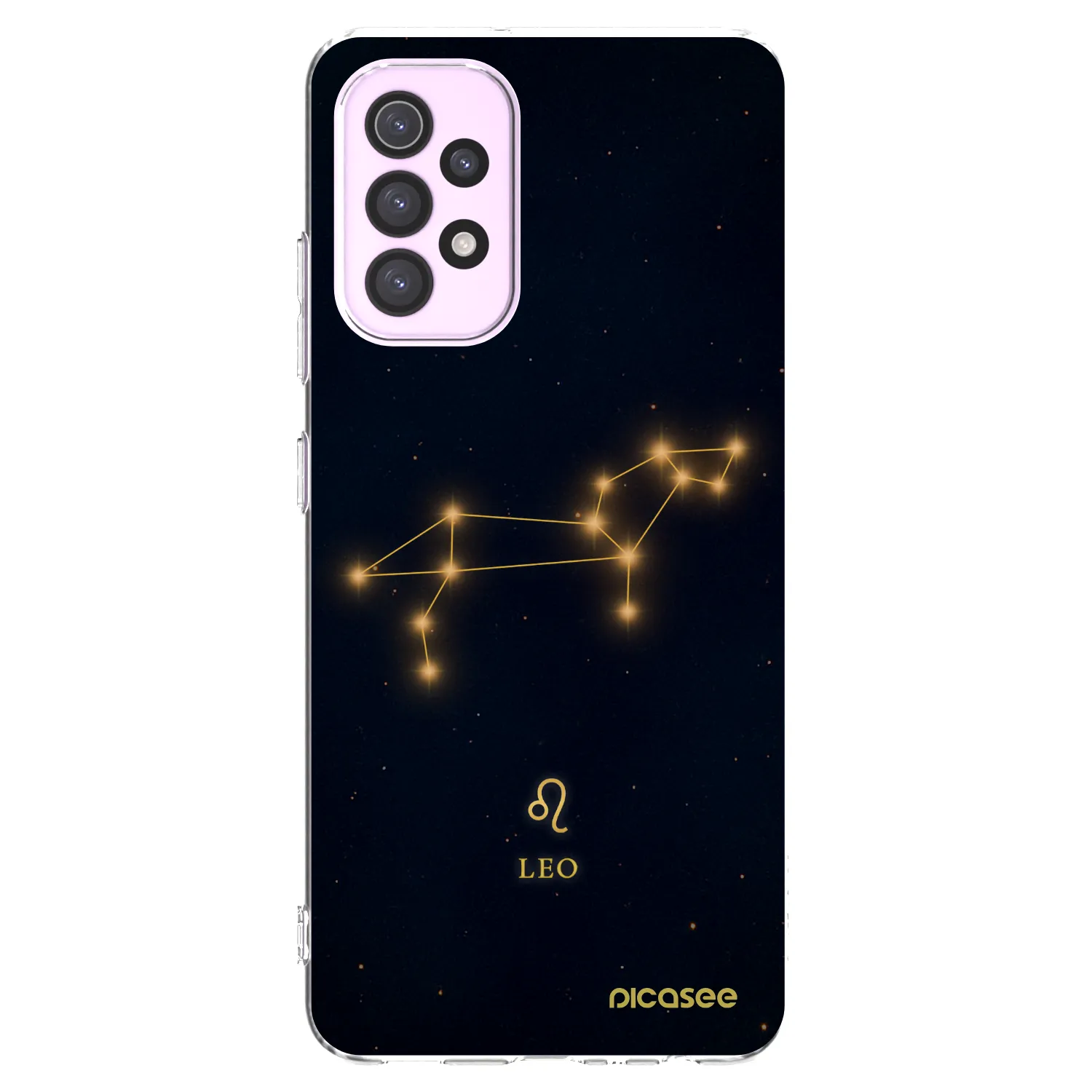 Picasee silikonowe przeźroczyste etui na Samsung Galaxy A32 5G A326B - LEO