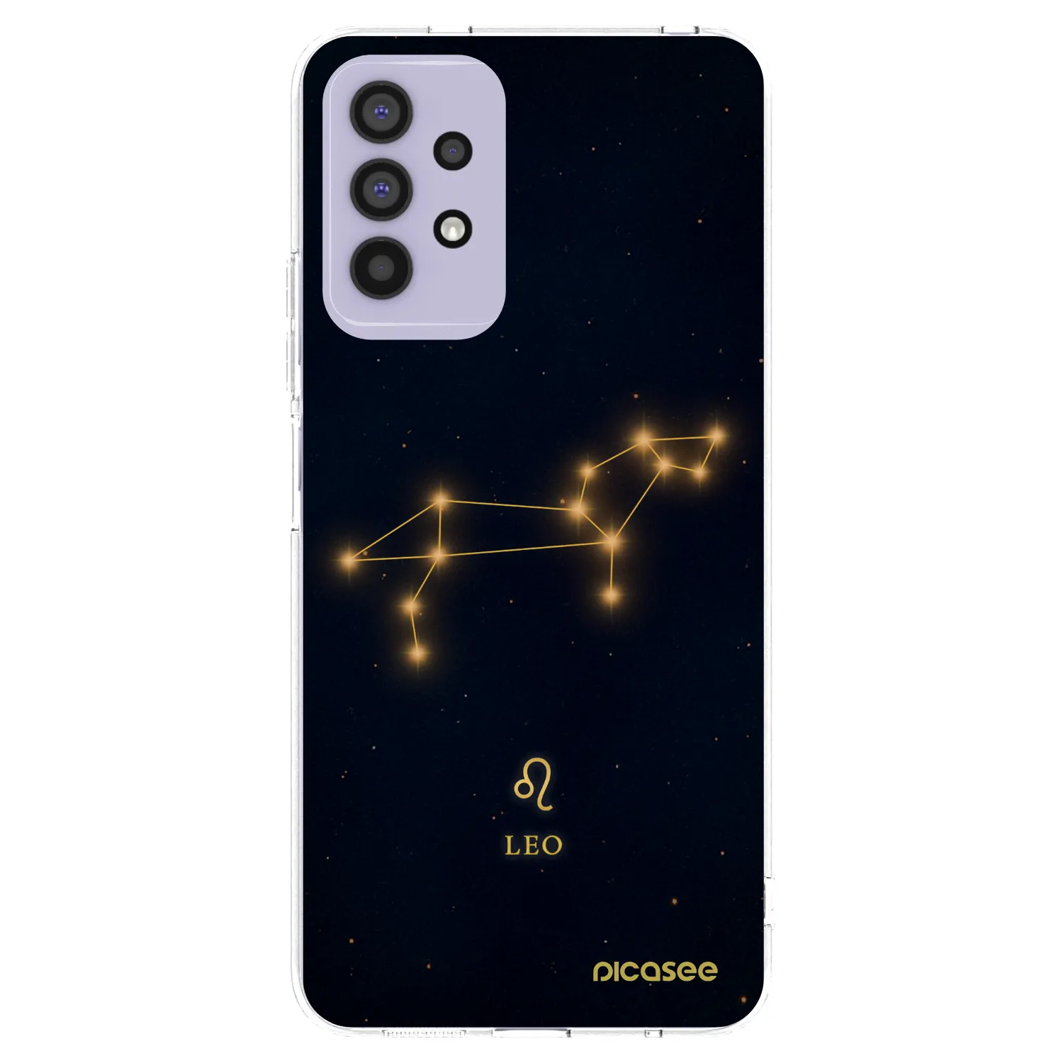 Picasee silikonowe przeźroczyste etui na Samsung Galaxy A32 4G SM-A325F - LEO