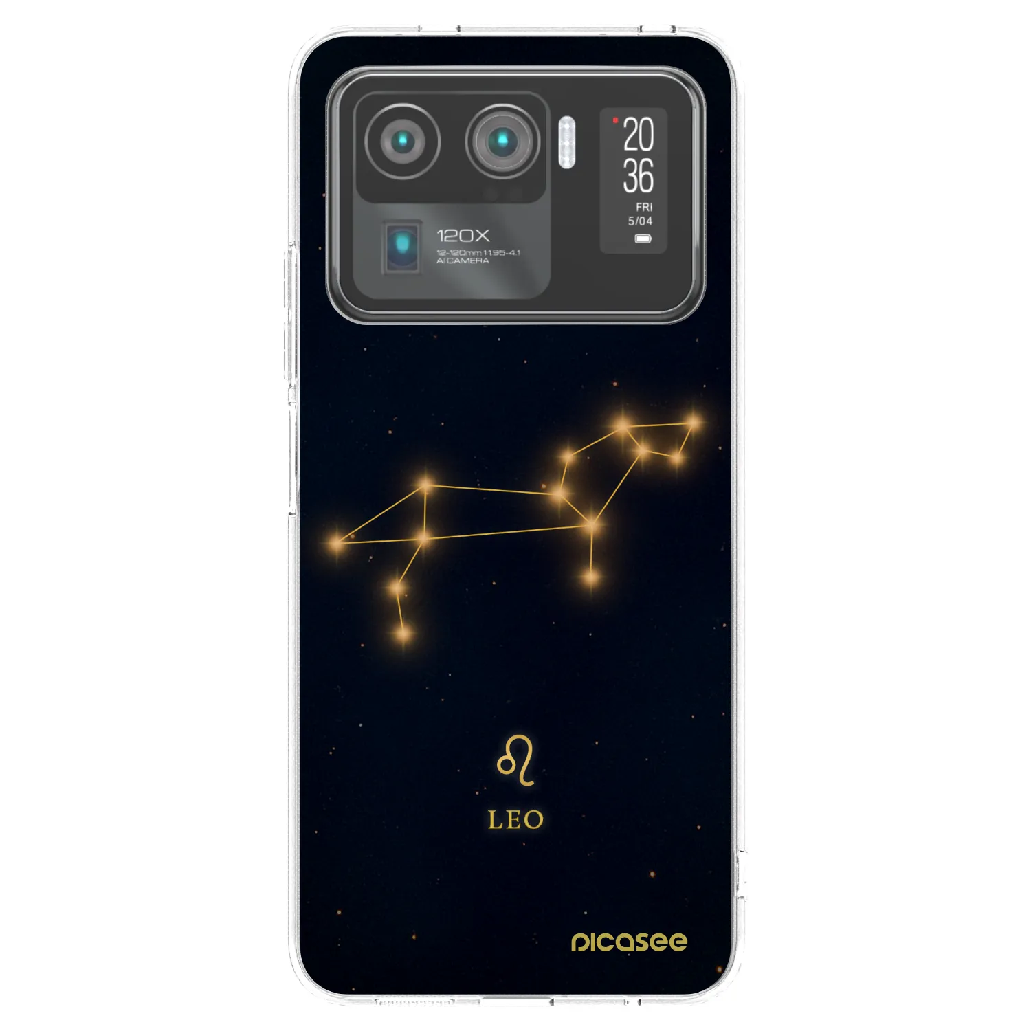 Picasee silikonowe przeźroczyste etui na Xiaomi Mi 11 Ultra - LEO