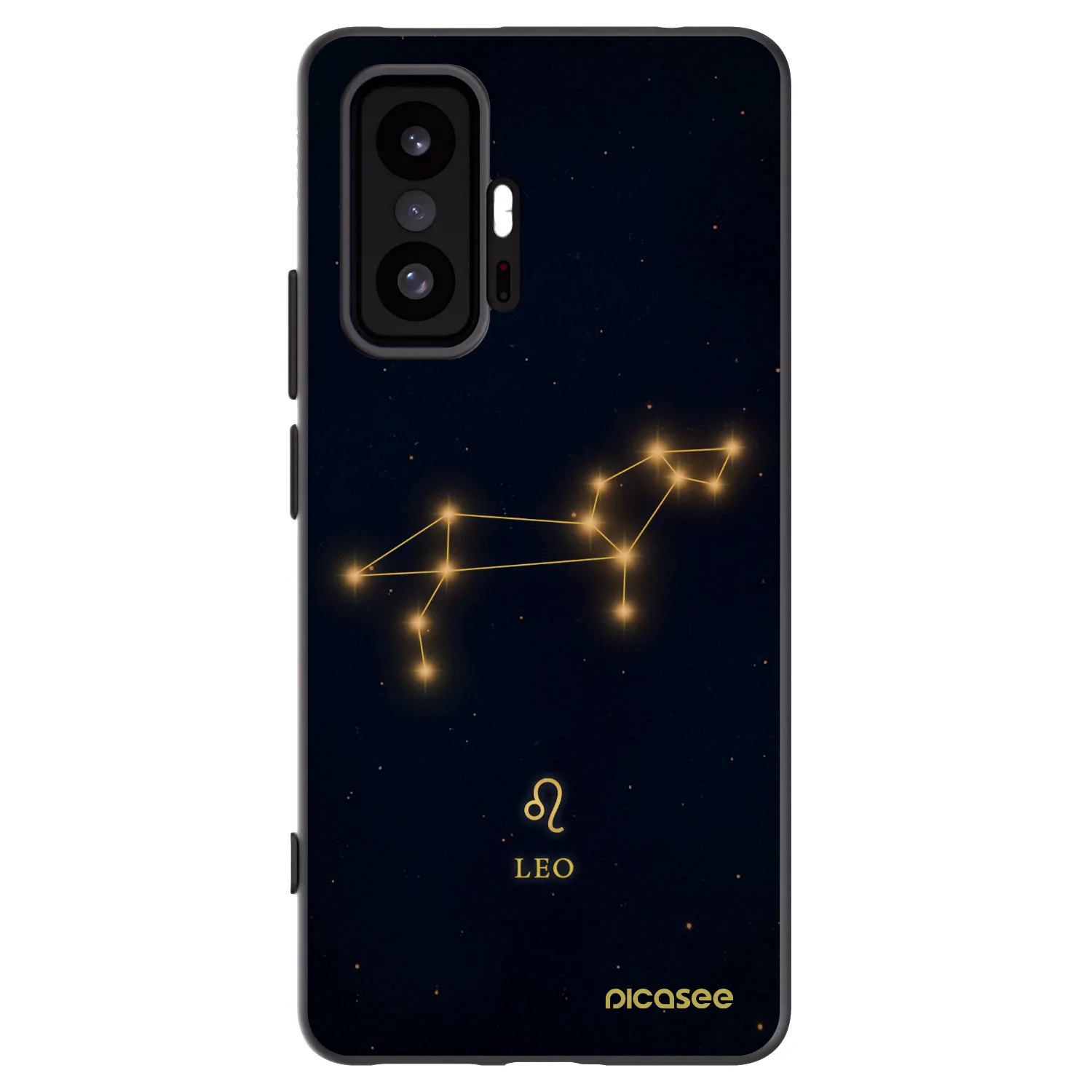 Picasee silikonowe czarne etui na Xiaomi 11T - LEO