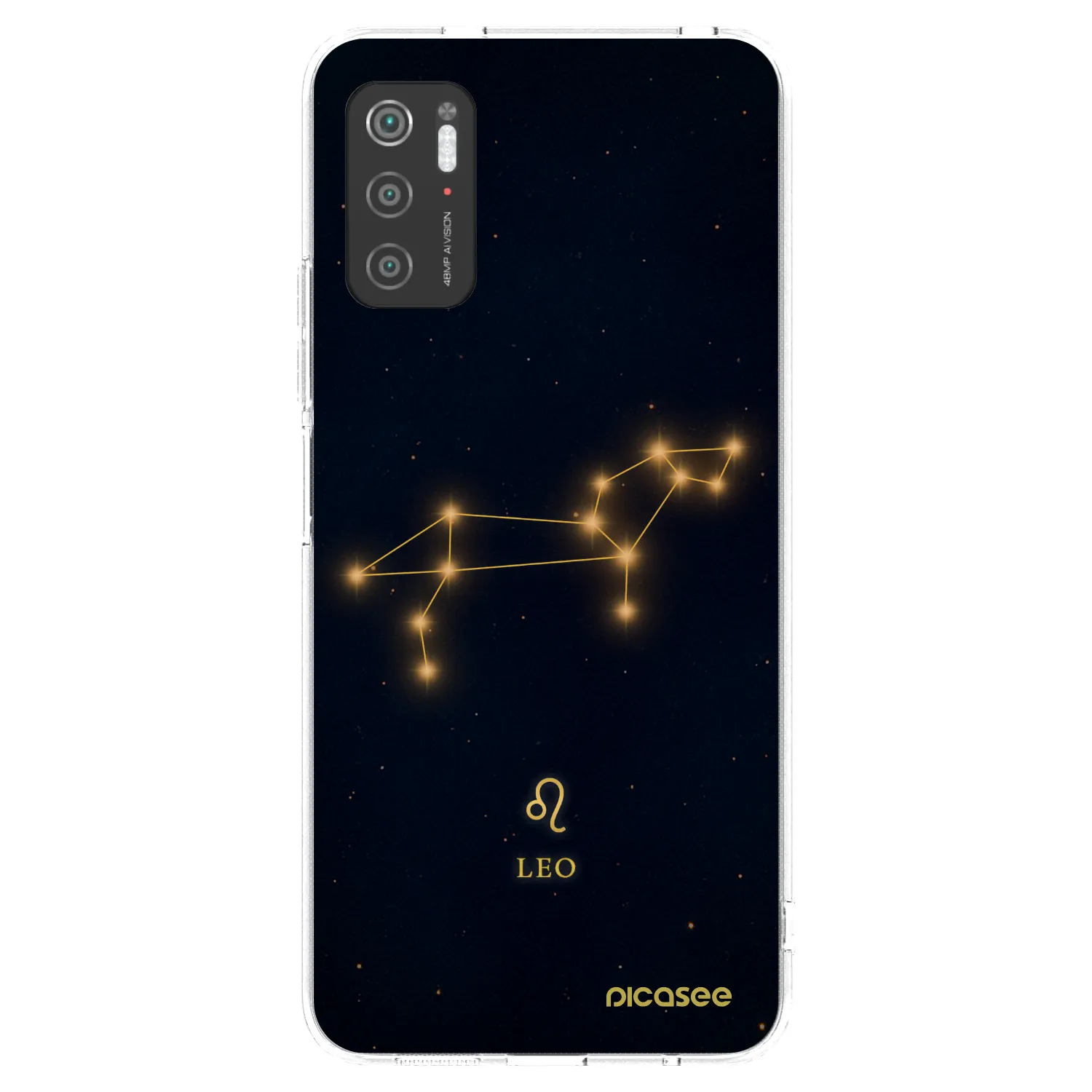 Picasee silikonowe przeźroczyste etui na Xiaomi Poco M3 Pro 5G - LEO