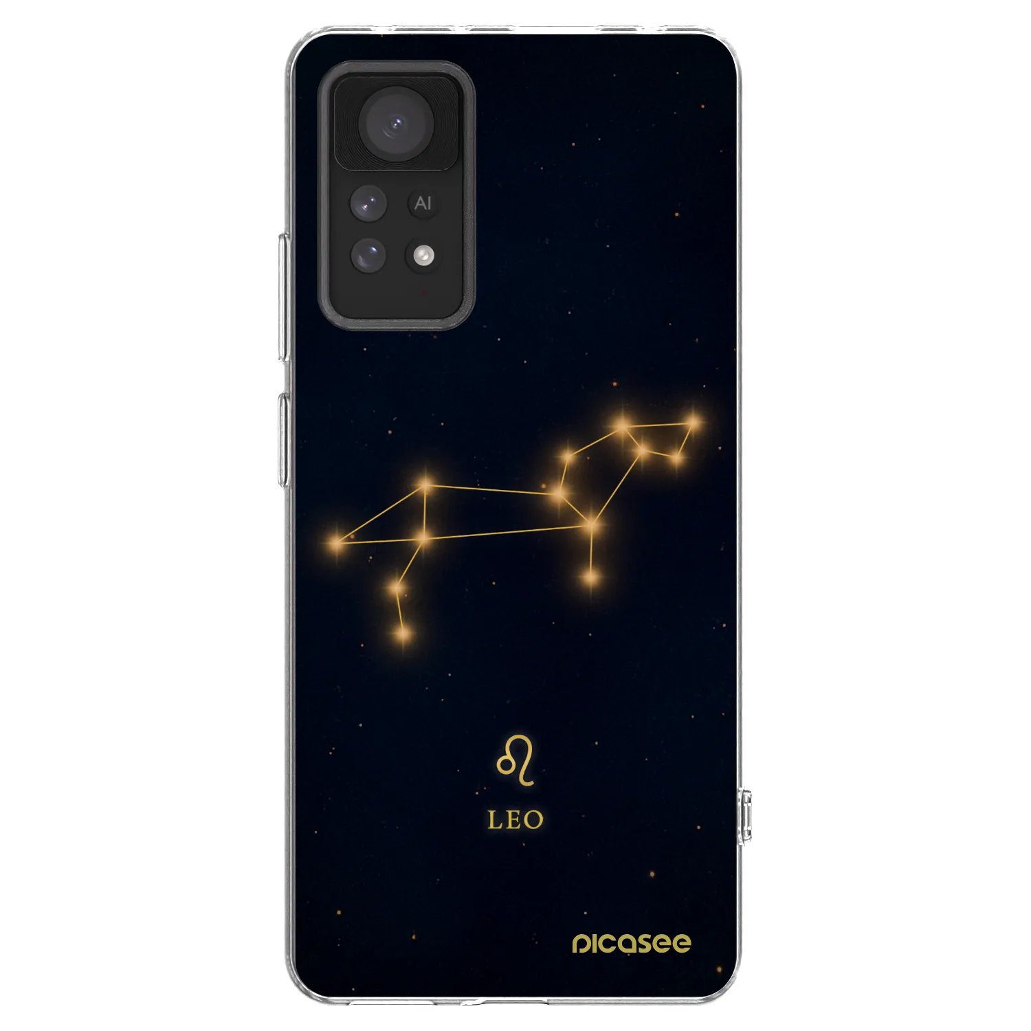 Picasee silikonowe przeźroczyste etui na Xiaomi Redmi Note 11 Pro 5G - LEO