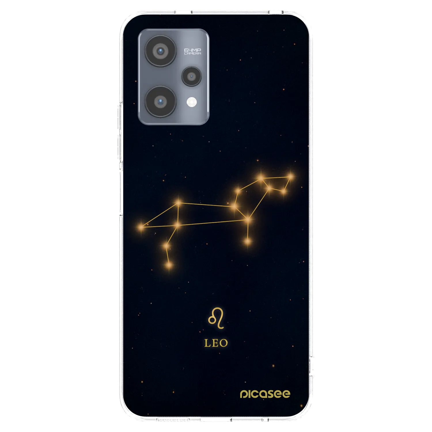 Picasee silikonowe przeźroczyste etui na Realme 9 Pro 5G - LEO