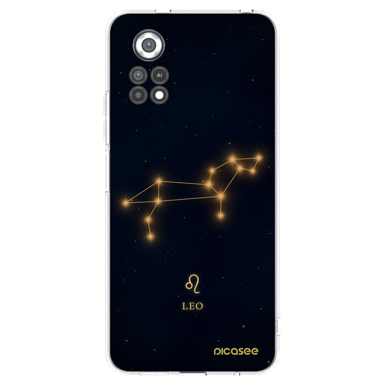 Picasee silikonowe przeźroczyste etui na Xiaomi Poco X4 Pro 5G - LEO