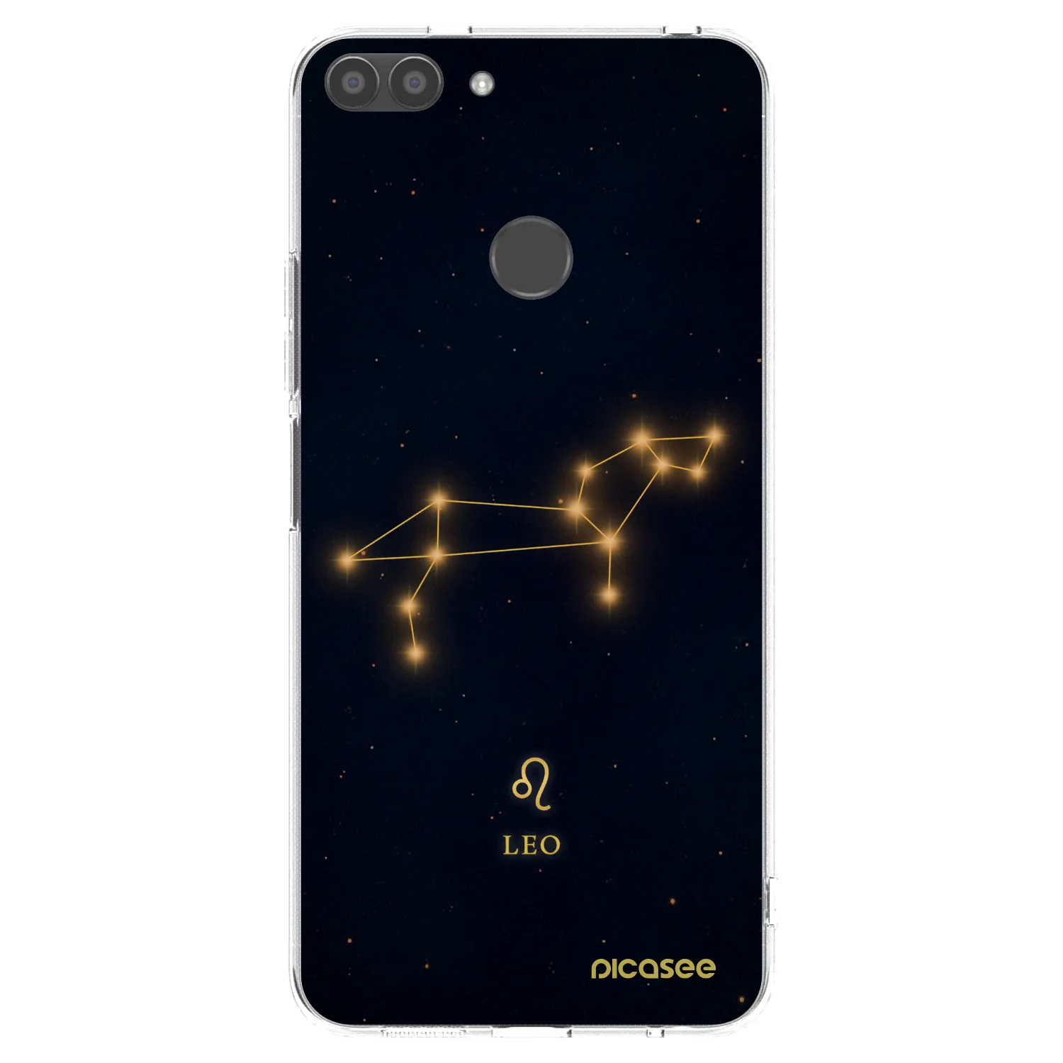 Picasee silikonowe przeźroczyste etui na Huawei P Smart - LEO