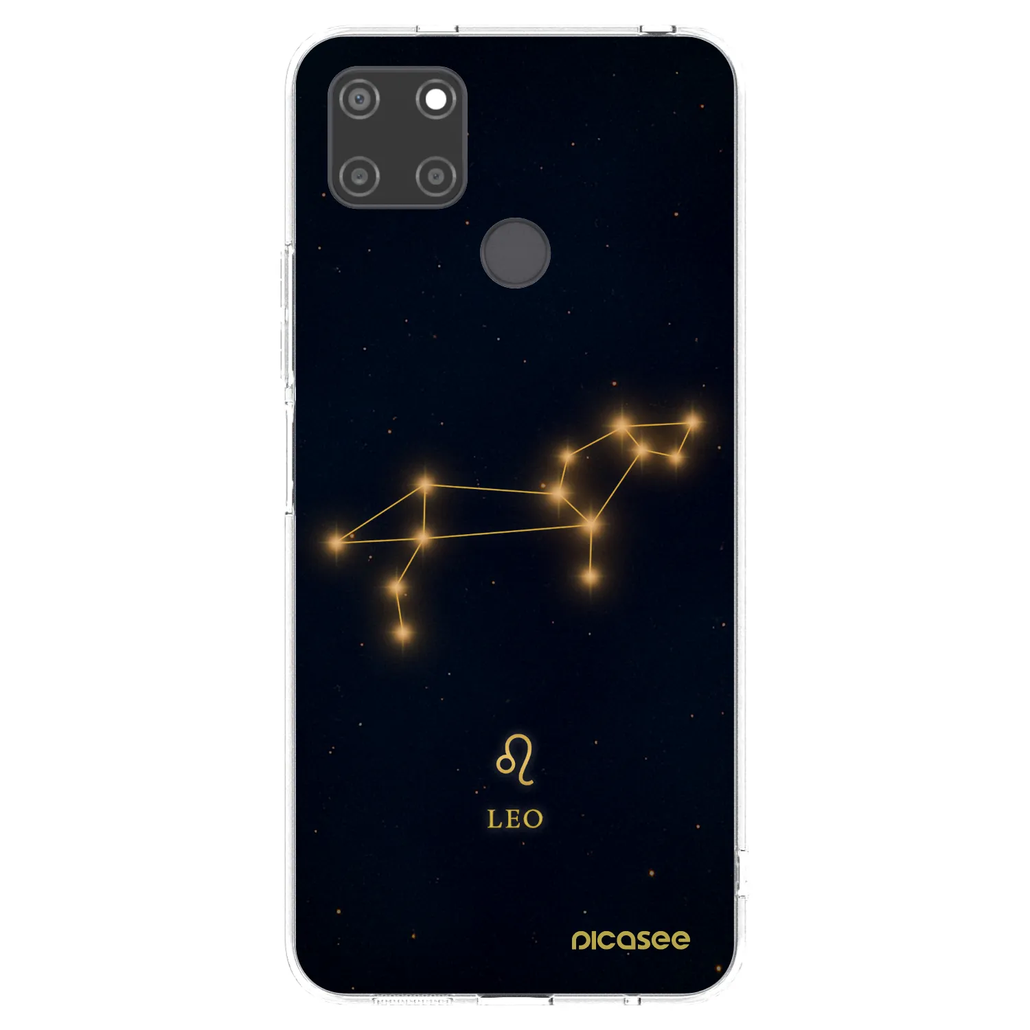 Picasee silikonowe przeźroczyste etui na Realme C21Y - LEO