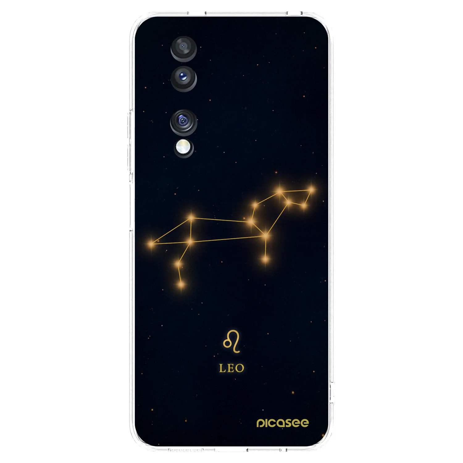 Picasee silikonowe przeźroczyste etui na Honor 70 - LEO