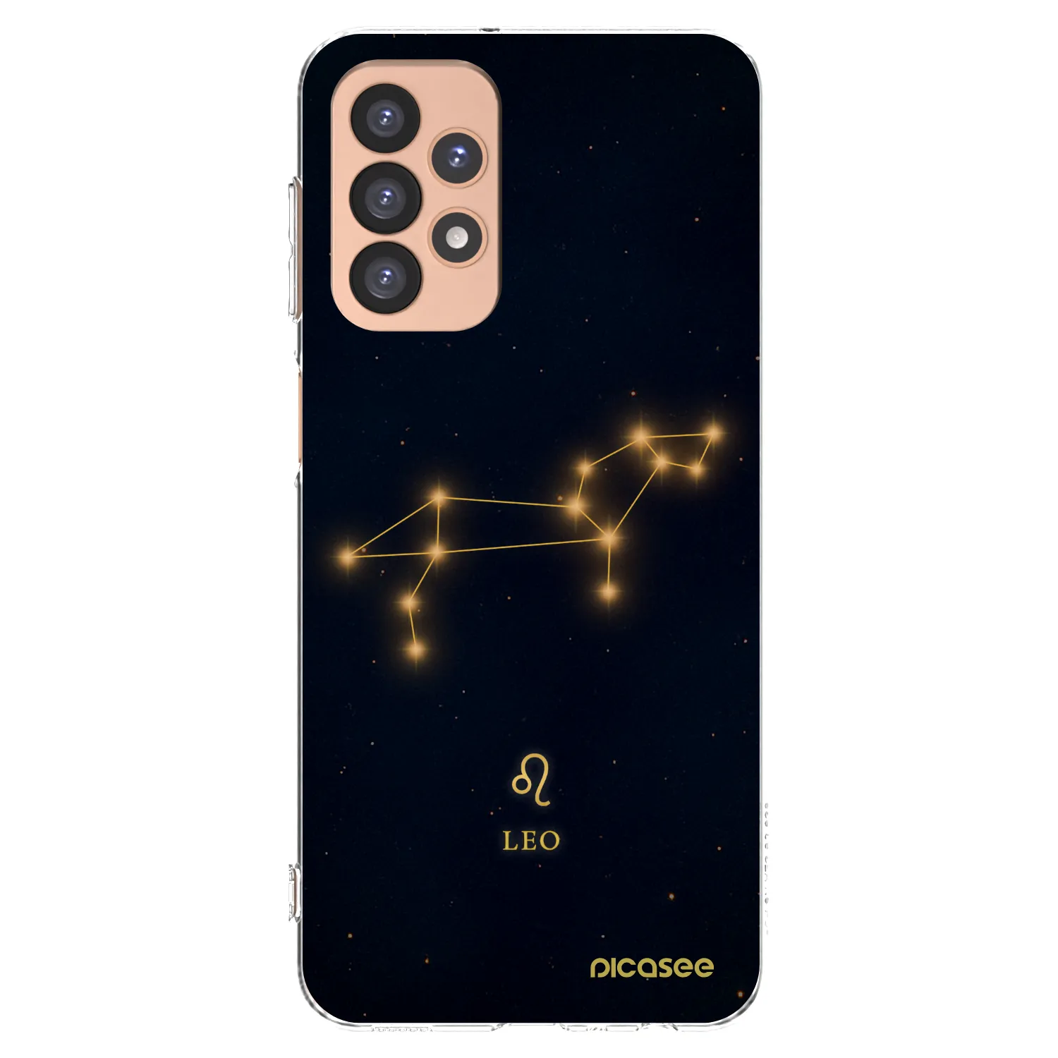 Picasee silikonowe przeźroczyste etui na Samsung Galaxy A23 A236B 5G - LEO