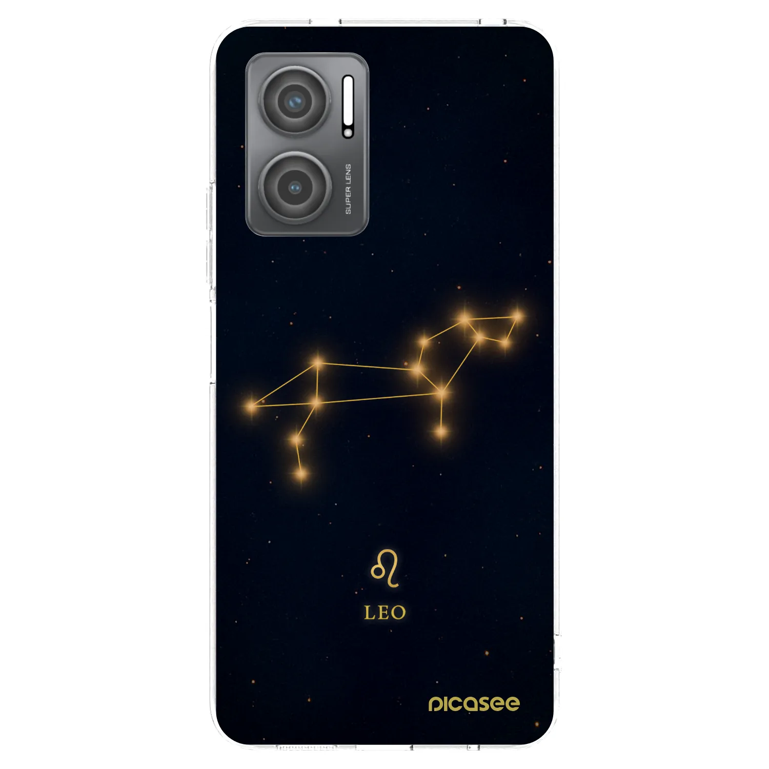 Picasee silikonowe przeźroczyste etui na Xiaomi Redmi 10 5G - LEO