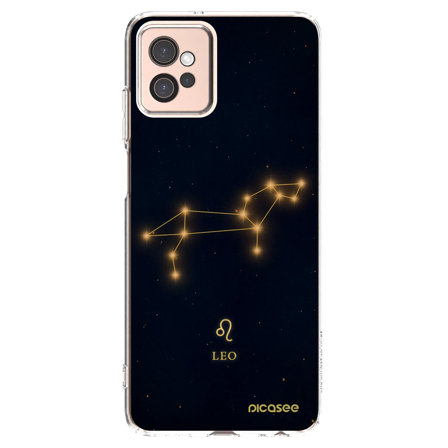 Picasee silikonowe przeźroczyste etui na Motorola Moto G32 - LEO