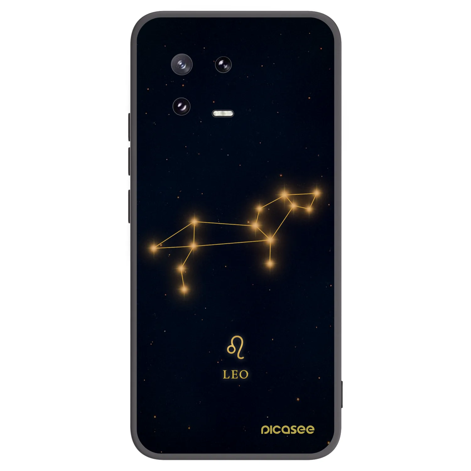 Picasee silikonowe czarne etui na Xiaomi 13 Pro - LEO