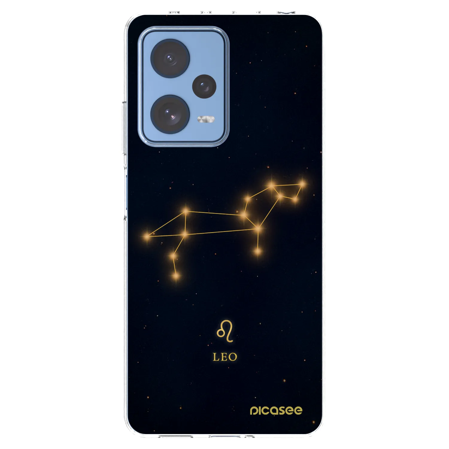 Picasee silikonowe przeźroczyste etui na Xiaomi Redmi Note 12 Pro 5G - LEO