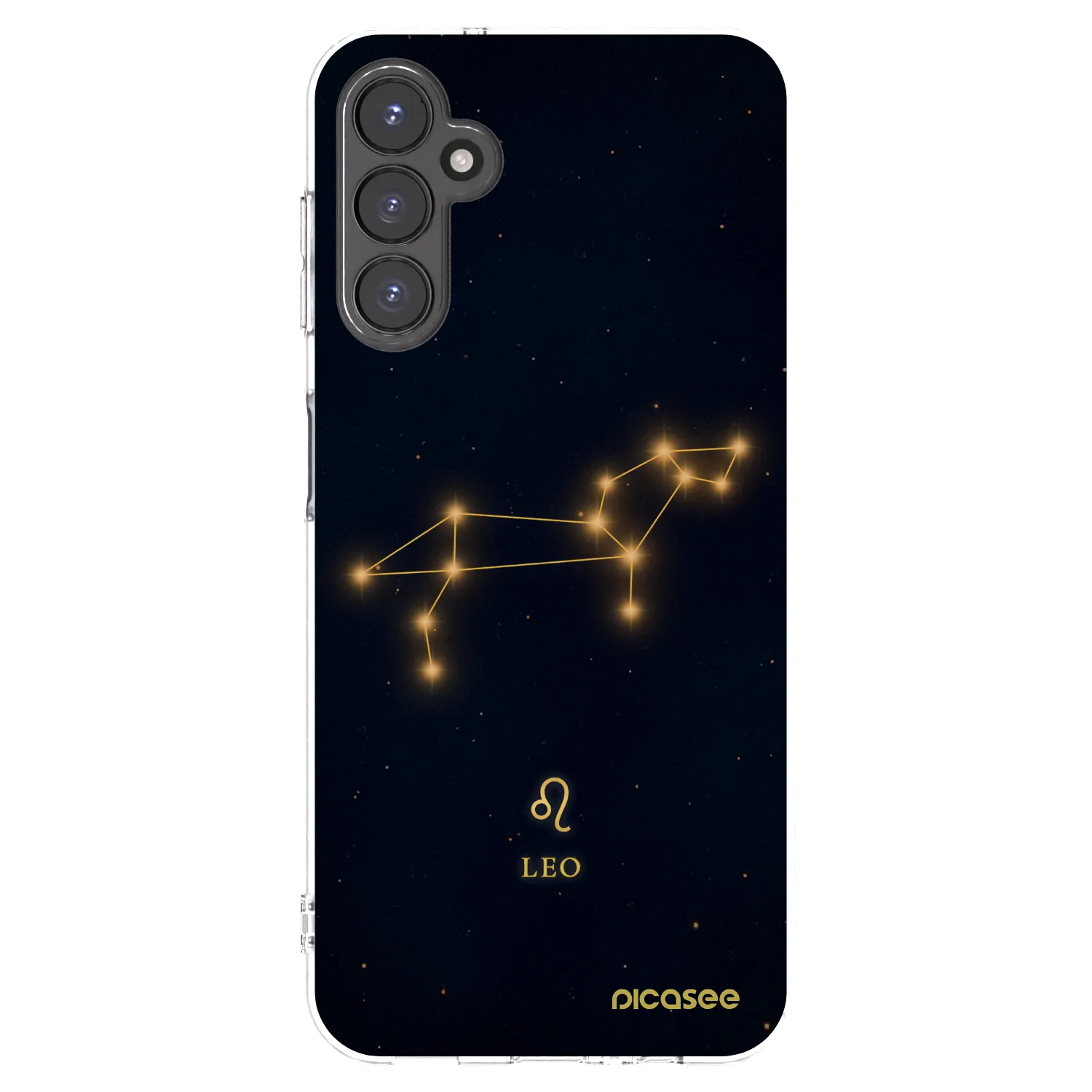 Picasee silikonowe przeźroczyste etui na Samsung Galaxy A14 5G A146P - LEO