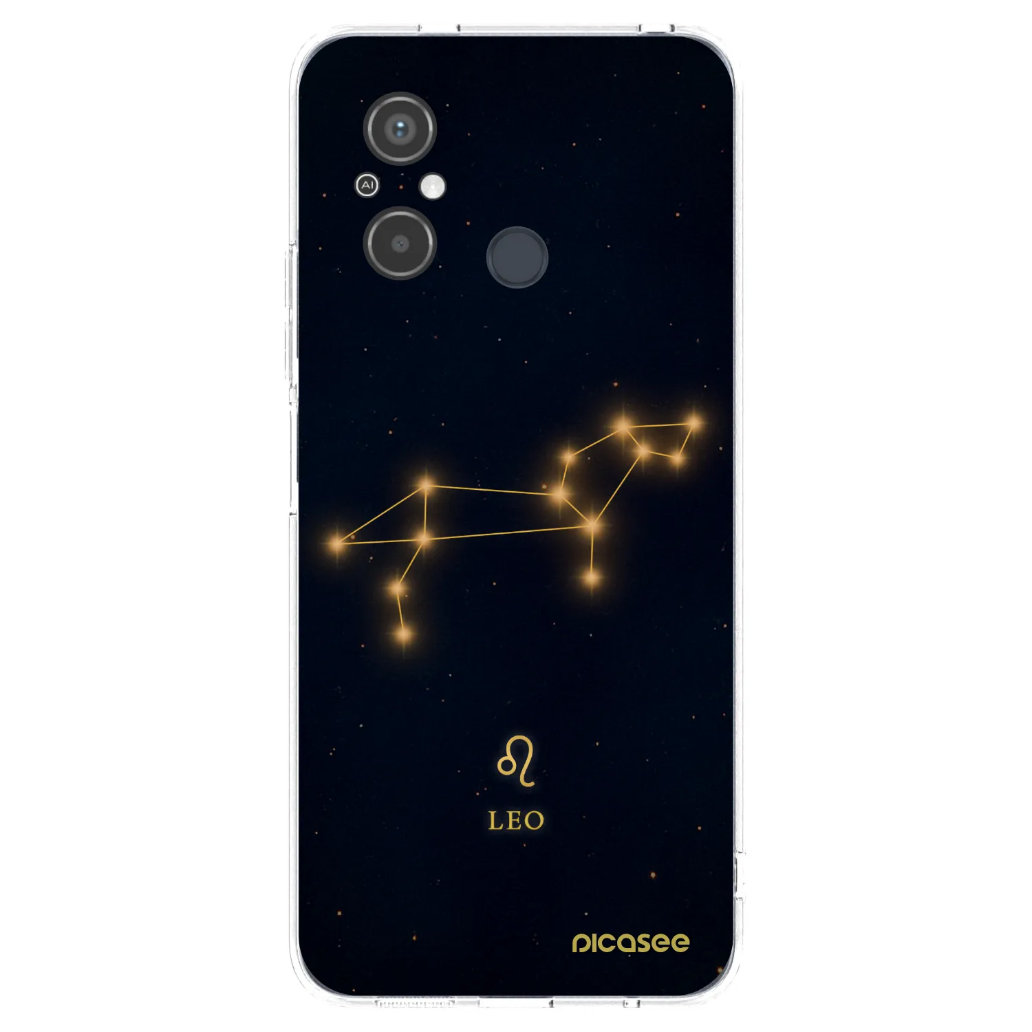 Picasee silikonowe przeźroczyste etui na Xiaomi Redmi 12C - LEO