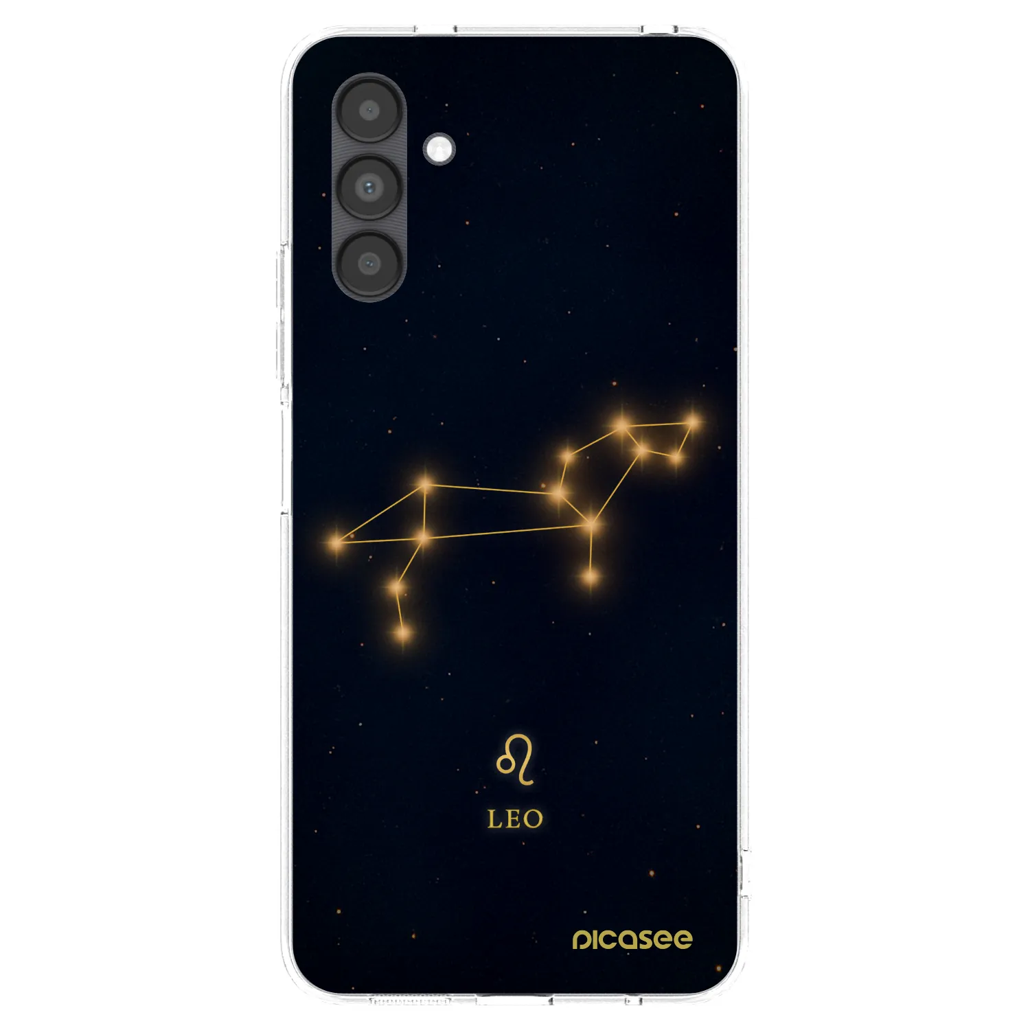 Picasee silikonowe przeźroczyste etui na Samsung Galaxy A04s A047F - LEO