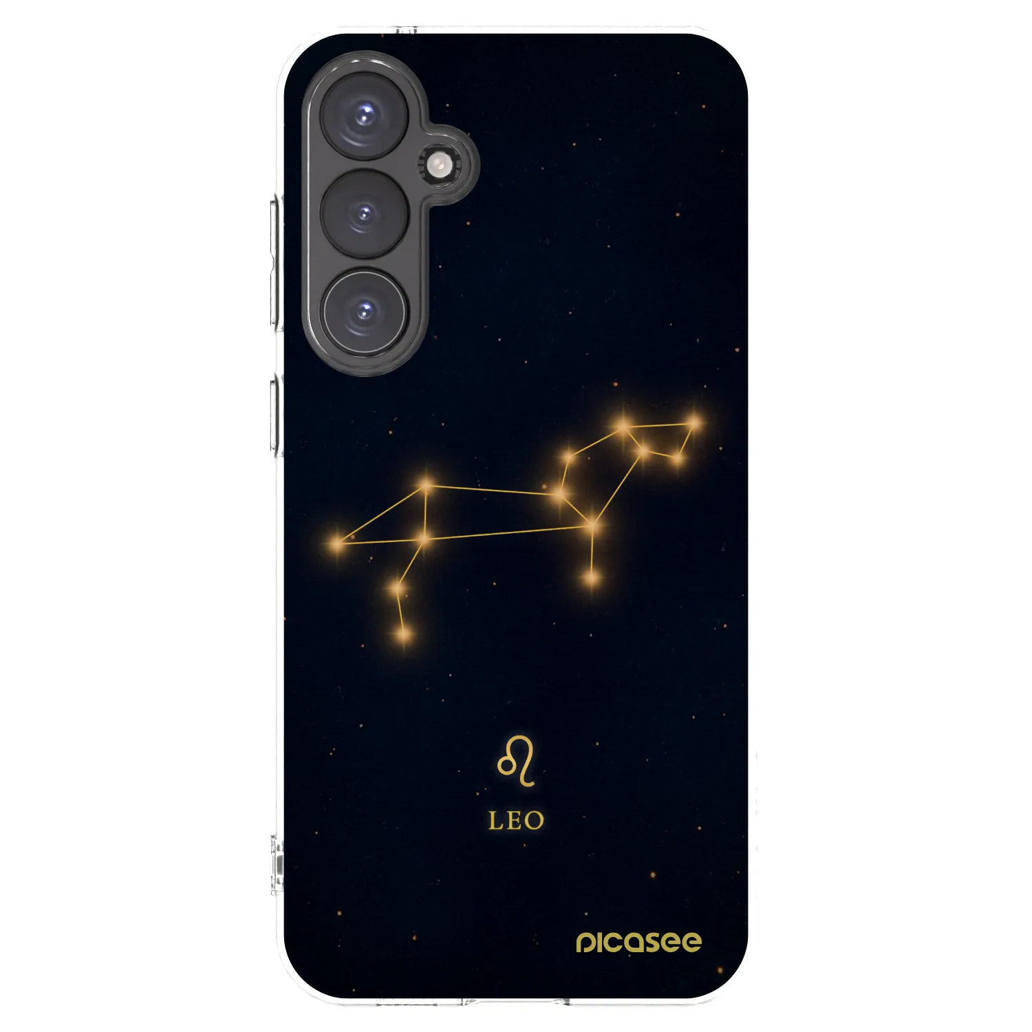Picasee silikonowe przeźroczyste etui na Samsung Galaxy S23 FE S711B - LEO