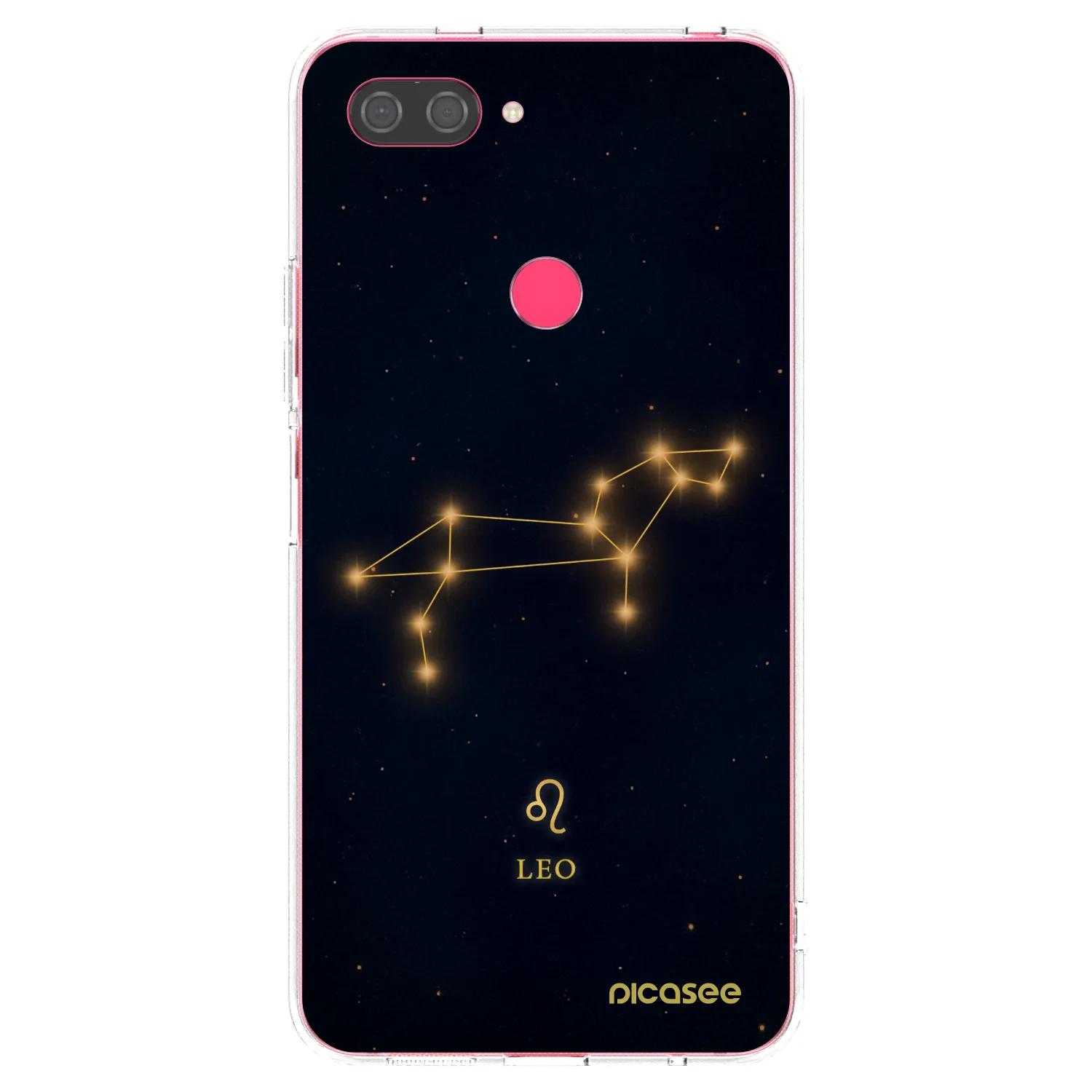 Picasee silikonowe przeźroczyste etui na Xiaomi Mi 8 Lite - LEO