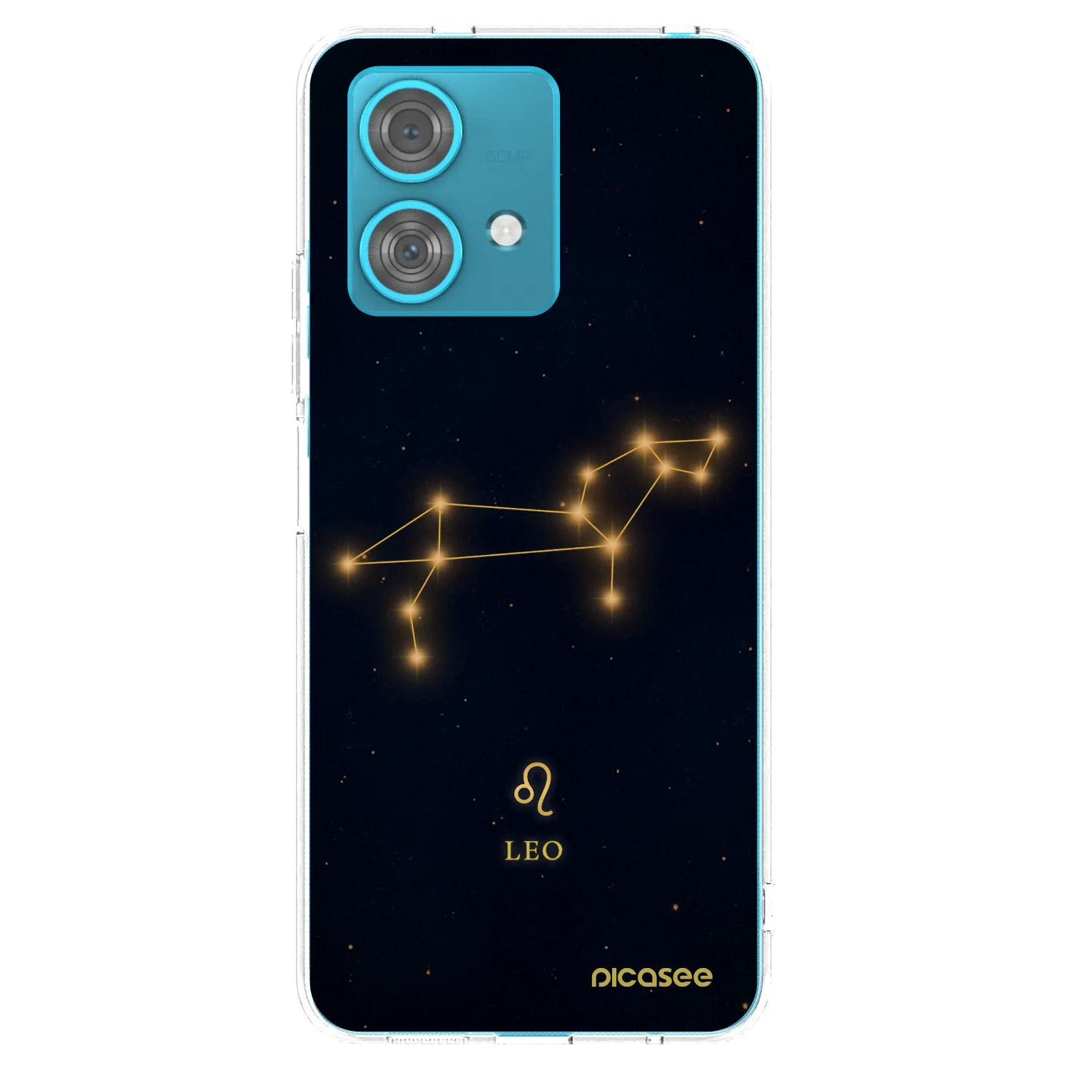 Picasee silikonowe przeźroczyste etui na Motorola Edge 40 Neo - LEO