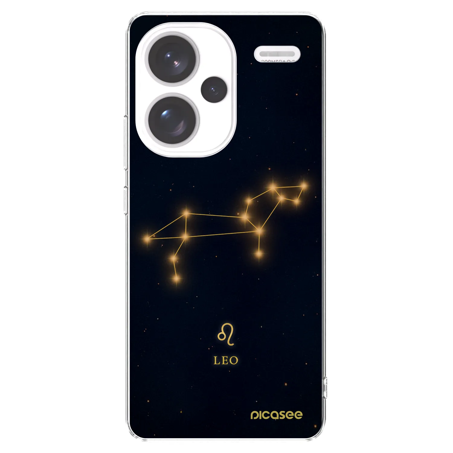 Picasee silikonowe przeźroczyste etui na Xiaomi Redmi Note 13 Pro+ 5G - LEO